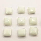 20Pcs 14MM Faceted Crystal Cube Beads for DIY Jewelry Making