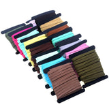 5mm 5yd Flat Faux Suede Cord Velvet DIY Jewelry Finding