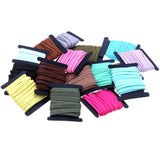 5mm 5yd Flat Faux Suede Cord Velvet DIY Jewelry Finding
