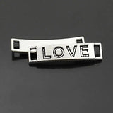 20PCS 36x10MM Antique Bronze Bracelet Connect Charms