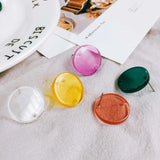 Resin Transparent Stud Earrings Accessories for Women