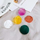 Resin Transparent Stud Earrings Accessories for Women
