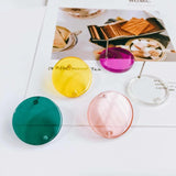 Resin Transparent Stud Earrings Accessories for Women
