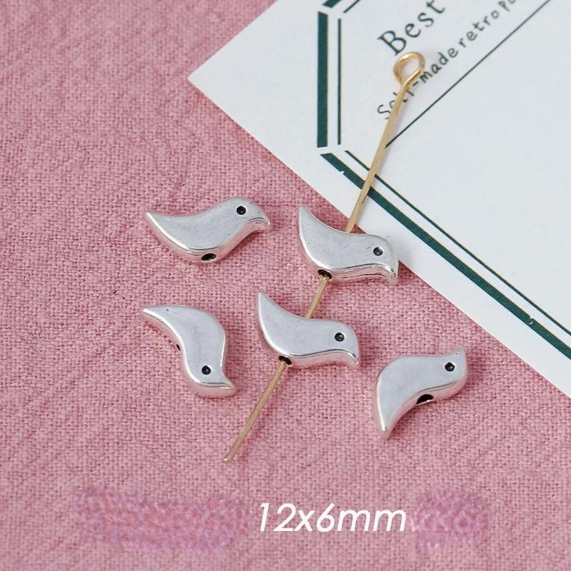 Y2K Retro Alloy Angel Cross Beads DIY Accessories