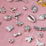 Y2K Retro Alloy Angel Cross Beads DIY Accessories