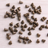 600pcs 5*3mm Earring Back Plug Cap Nail Anti-Allergic DIY Jewelry Accessories