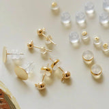18k Hypoallergenic Silicon Ear Plugs Transparent Earrings