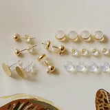 18k Hypoallergenic Silicon Ear Plugs Transparent Earrings
