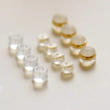 18k Hypoallergenic Silicon Ear Plugs Transparent Earrings