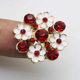 5-Piece Metal Button Decoration Clothing Accessory