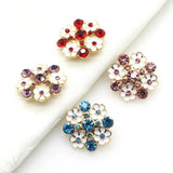 5-Piece Metal Button Decoration Clothing Accessory