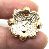 5-Piece Metal Button Decoration Clothing Accessory