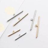 Copper Hanging Rod Pendant Earrings DIY Accessories