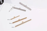 Copper Hanging Rod Pendant Earrings DIY Accessories