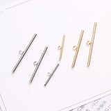 Copper Hanging Rod Pendant Earrings DIY Accessories