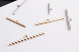 Copper Hanging Rod Pendant Earrings DIY Accessories