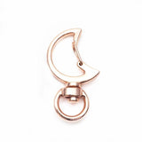 10pcs Metal Moon Cat Lobster Clasp Key Hooks DIY Bag Jewelry DIY