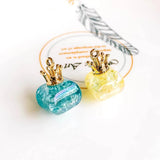 Rhinestone Crystal Pendant Charms Necklace Accessories for Jewelry Diy, 6pcs