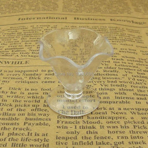 10pcs Clear Plastic Glass 30mm Parfait Cups Food Deco Part