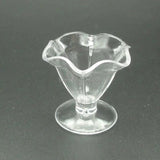 10pcs Clear Plastic Glass 30mm Parfait Cups Food Deco Part