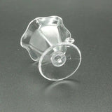 10pcs Clear Plastic Glass 30mm Parfait Cups Food Deco Part
