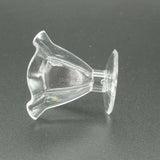 10pcs Clear Plastic Glass 30mm Parfait Cups Food Deco Part