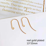 Silver Plated Earring Hooks for Jewelry Finding Diy 10pcs