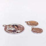 Metal Eardrop Pendant Charms Necklace Earrings Accessories