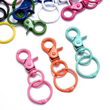 5pcs 25x64mm Keychain Lobster Clasp Trigger Clips for Jewelry Making