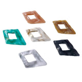 10pcs Acrylic Rhombus Pendant Jewelry Making Supplies DIY Material