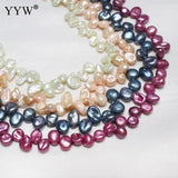 Mixed Colors 5-6mm Freshwater Pearl Beads 14.5 Inch Strand