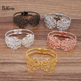BoYuTe Metal Brass Bracelet Base Cuff Bangle Jewelry Accessories