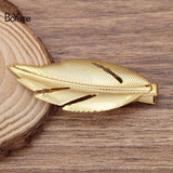 BoYuTe 60*25MM Metal Iron Leaf Hair Clips Women Hair Accessories
