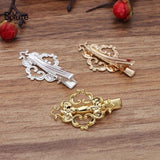BoYuTe Flower Plate 35MM Hair Clip DIY Hair Accessories