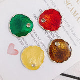 Alloy Drip Oil Drop Earrings Accessories Set