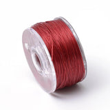 Polyester Thread 0.1mm Coated for DIY Bracelet Jewelry, 50yards