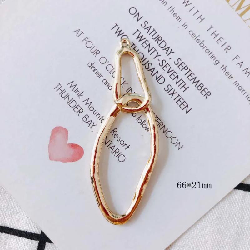 4Pcs DIY Drop Shape Earrings Pendant Jewelry Accessory