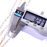Steel Chain Charms for Jewelry Making DIY Handicraft