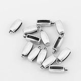 10pcs Antique Slider Charm Pendant For 10mm 5mm Flat Leather Cord
