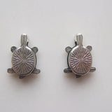 10pcs Antique Tortoise Slider Spacer Beads For 10mm Flat Leather Cords