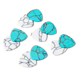 10pcs Natural Stone Turquoise Spacers 15mm Triangle for DIY Jewelry Making