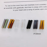 Glass Beads Earring Accessories DIY Jewelry Pendant Material