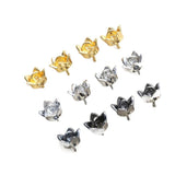 5 * 9mm Baroque Pearl Crown Flower Pendant DIY Jewelry