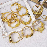 10Pcs Ocean Round Pendant Charm DIY Jewelry Findings