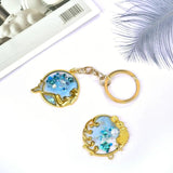 10Pcs Ocean Round Pendant Charm DIY Jewelry Findings