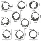 10Pcs Ocean Round Pendant Charm DIY Jewelry Findings