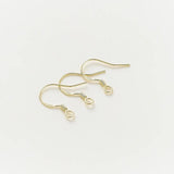 4pcs/lot 14K 18K Plated 925 Earing Hooks - DIY Jewelry Making Supplies