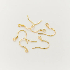 4pcs/lot 14K 18K Plated 925 Earing Hooks - DIY Jewelry Making Supplies
