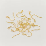 4pcs/lot 14K 18K Plated 925 Earing Hooks - DIY Jewelry Making Supplies