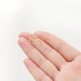 4pcs/lot 14K 18K Plated 925 Earing Hooks - DIY Jewelry Making Supplies
